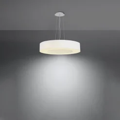 Żyrandol SATURNO SLIM 50 biały