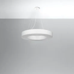 Żyrandol SATURNO SLIM 70 biały
