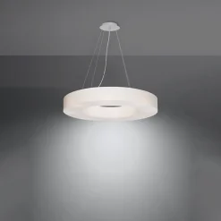 Żyrandol SATURNO SLIM 70 biały