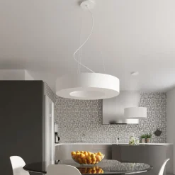 Żyrandol SATURNO SLIM 70 biały