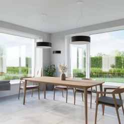 Żyrandol SKALA 60 czarny