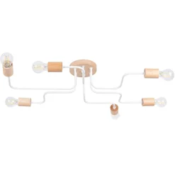 Żyrandol TIMBO 6 biały