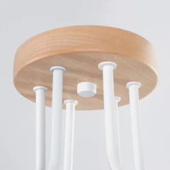 Żyrandol TIMBO 6 biały