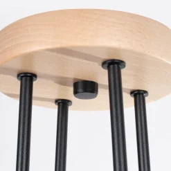 Żyrandol TIMBO 4 czarny