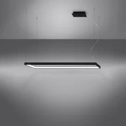 Żyrandol TUULA L czarny LED 4000K