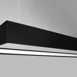 Żyrandol TUULA L czarny LED 4000K