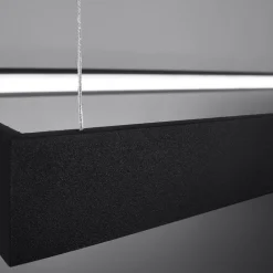 Żyrandol TUULA L czarny LED 4000K