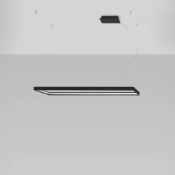 Żyrandol TUULA L czarny LED 3000K