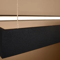 Żyrandol TUULA L czarny LED 3000K