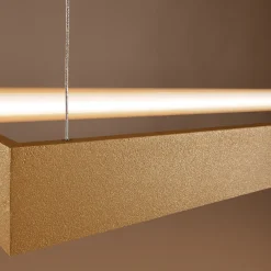 Żyrandol TUULA L złoty LED 3000K