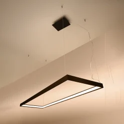 Żyrandol TUULA M czarny LED 3000K