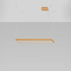 Żyrandol TUULA M złoty LED 3000K