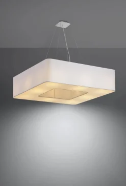 Żyrandol URANO 80 biały