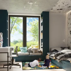 Żyrandol VECTOR 6 biały