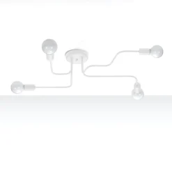 Żyrandol VECTOR 4 biały