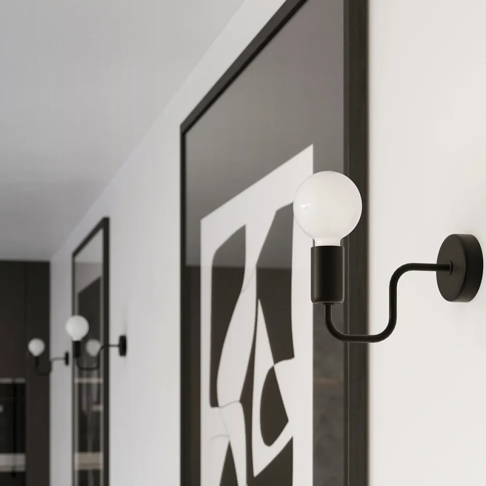 Żyrandol VECTOR 6 czarny