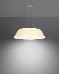 Żyrandol VEGA 60 biały