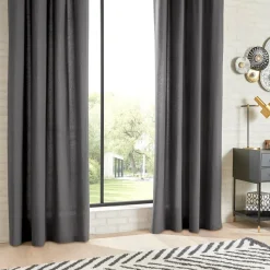 Zasłona Anjali szara 135x240cm