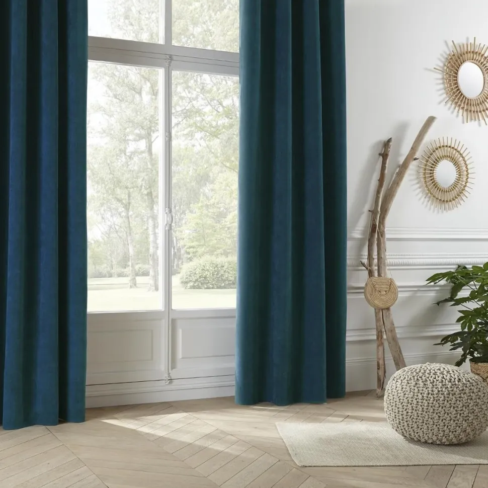 Zasłona Memories 140x260cm niebieska