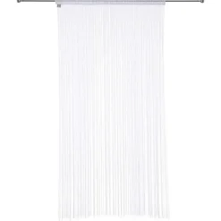 Zasłona sznurkowa biała