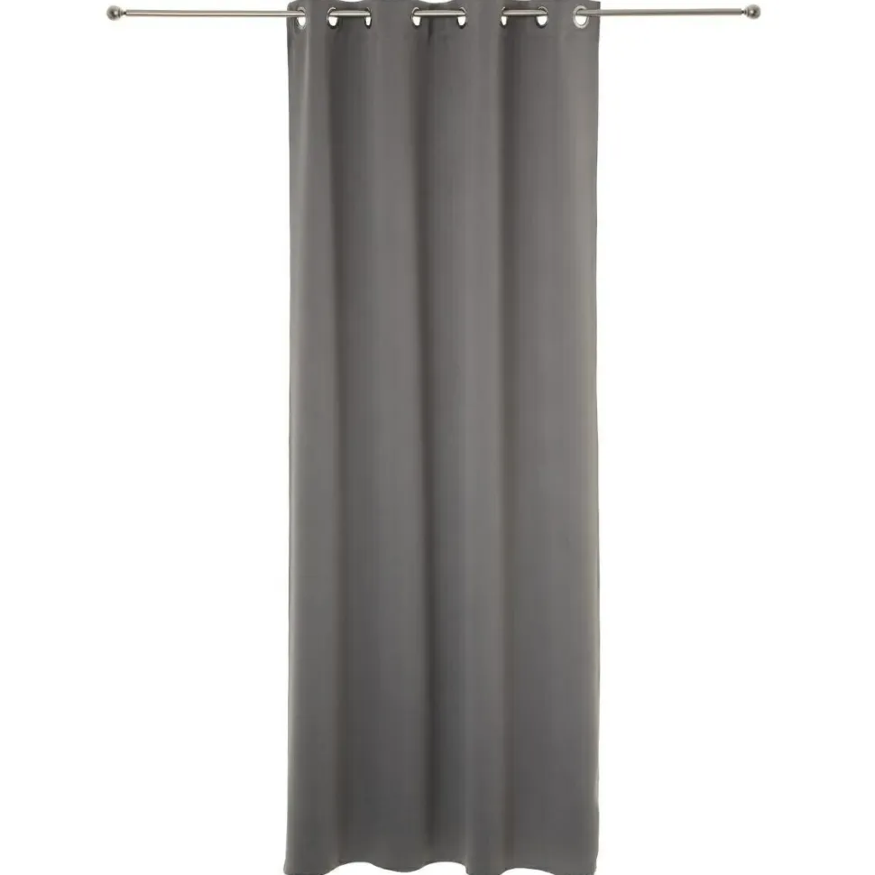 Zasłony 2 szt zaciemniające 135x240 cm szare