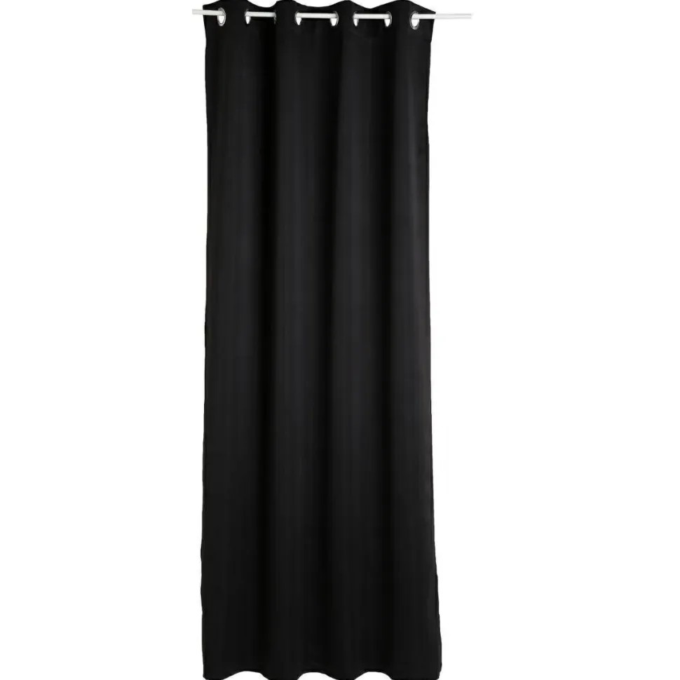 Zasłony 2 szt zaciemniające 135x240 cm czarne