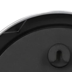 Zegar Ago chrom / biały