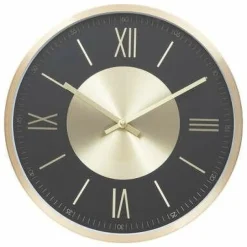 Zegar ścienny Ariana 30cm złoty/czarny