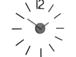 Zegar ścienny Blink czarny