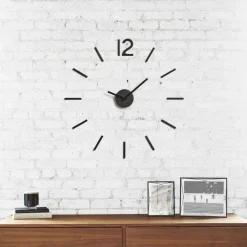 Zegar ścienny Blink czarny