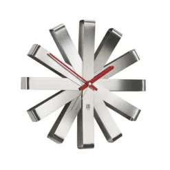Zegar ścienny stalowy, RIBBON