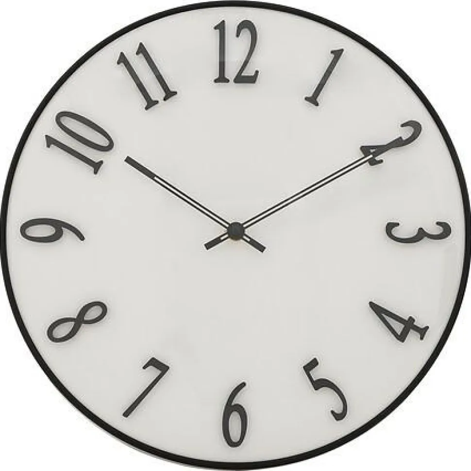 Zegar Edgar 35 cm biały