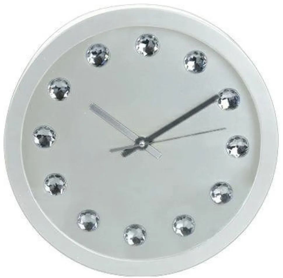 Zegar Intesi Diamanti biały