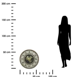 Zegar Meca 57cm pełny