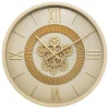 Zegar mechaniczny Guiliana 50 cm beżowy