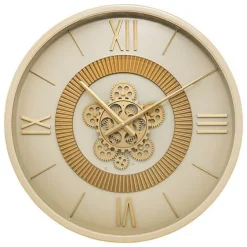 Zegar mechaniczny Guiliana 50 cm beżowy