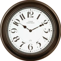 Zegar Moldi 40cm czarny