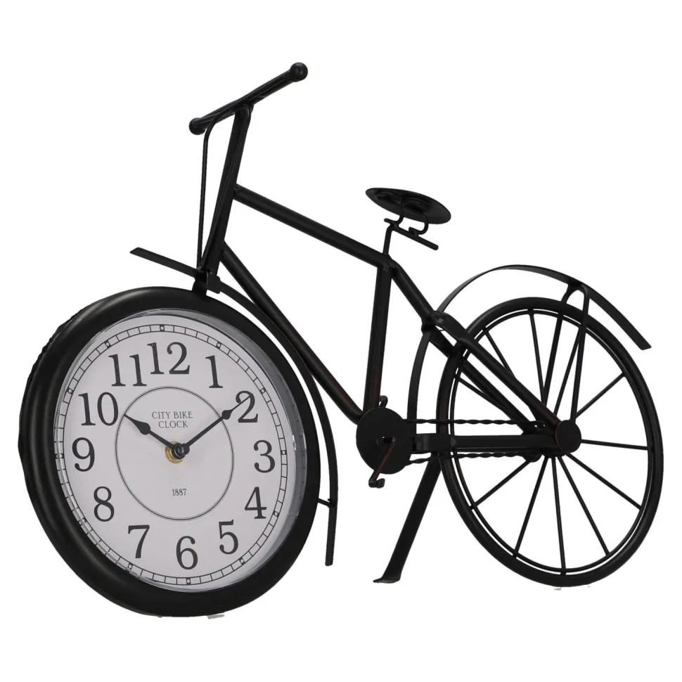Zegar rower Dimitri 50x30cm czarny
