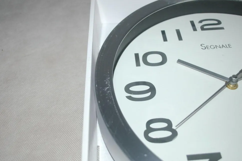 Zegar Silfur biały Outlet