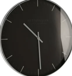 Zegar Slimer okrągły czarny