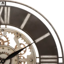 Zegar Soul 70cm brązowy