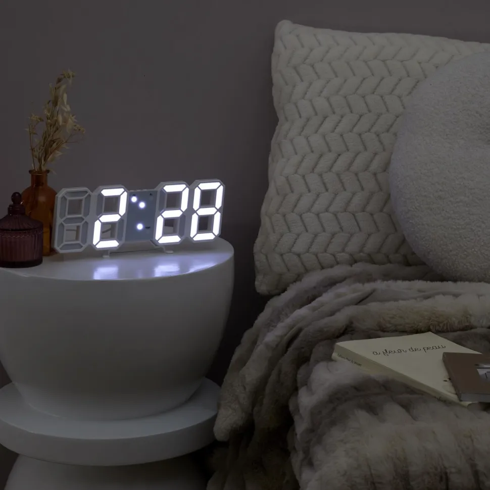 Zegarek budzik cyfrowy LED