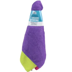 Zestaw 5 ścierek z mikrofibry 30x28cm kolorowe