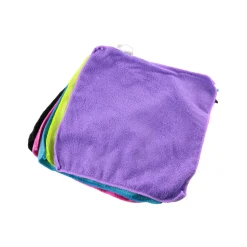 Zestaw 5 ścierek z mikrofibry 30x28cm kolorowe