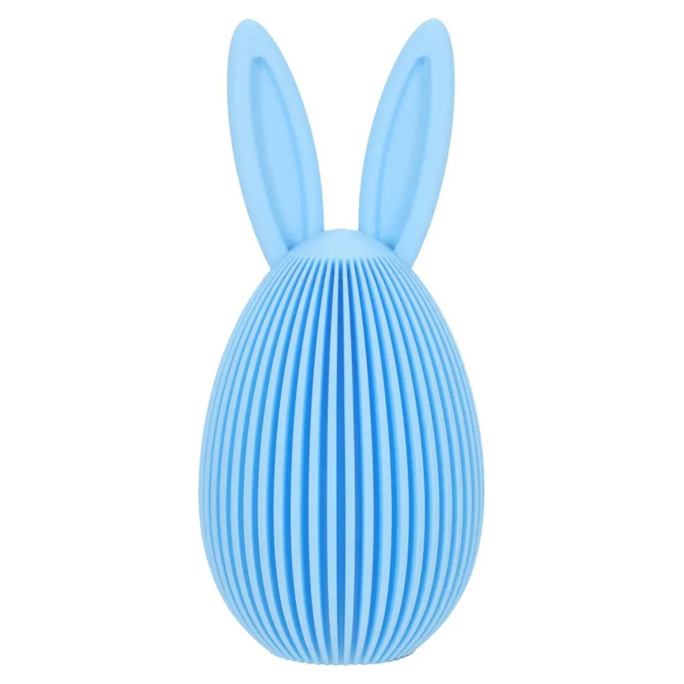 Zestaw 2 figurek wielkanocnych jajek niebieskie i różowe