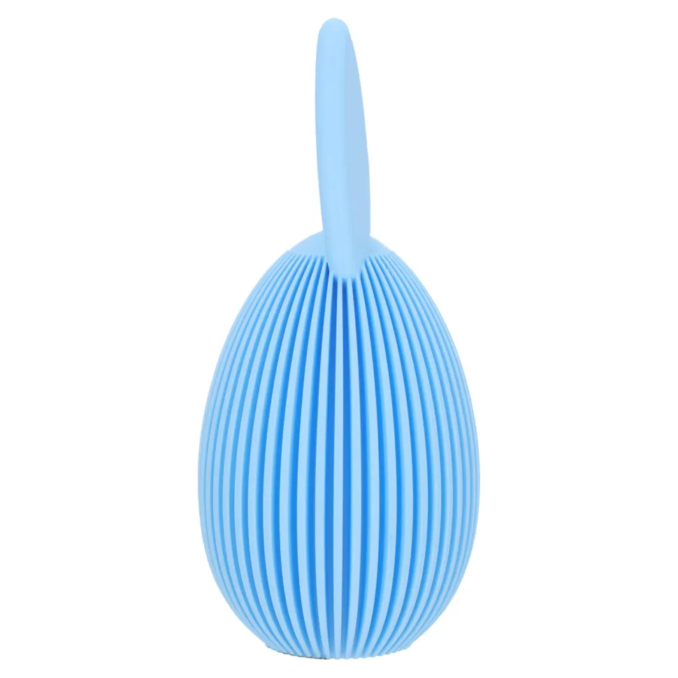 Zestaw 2 figurek wielkanocnych jajek niebieskie i różowe