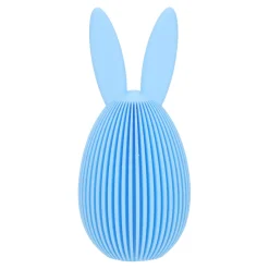 Zestaw 2 figurek wielkanocnych jajek niebieskie i różowe