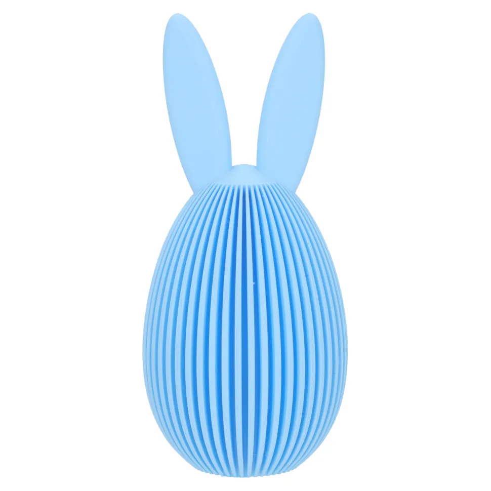 Zestaw 2 figurek wielkanocnych jajek niebieskie i różowe