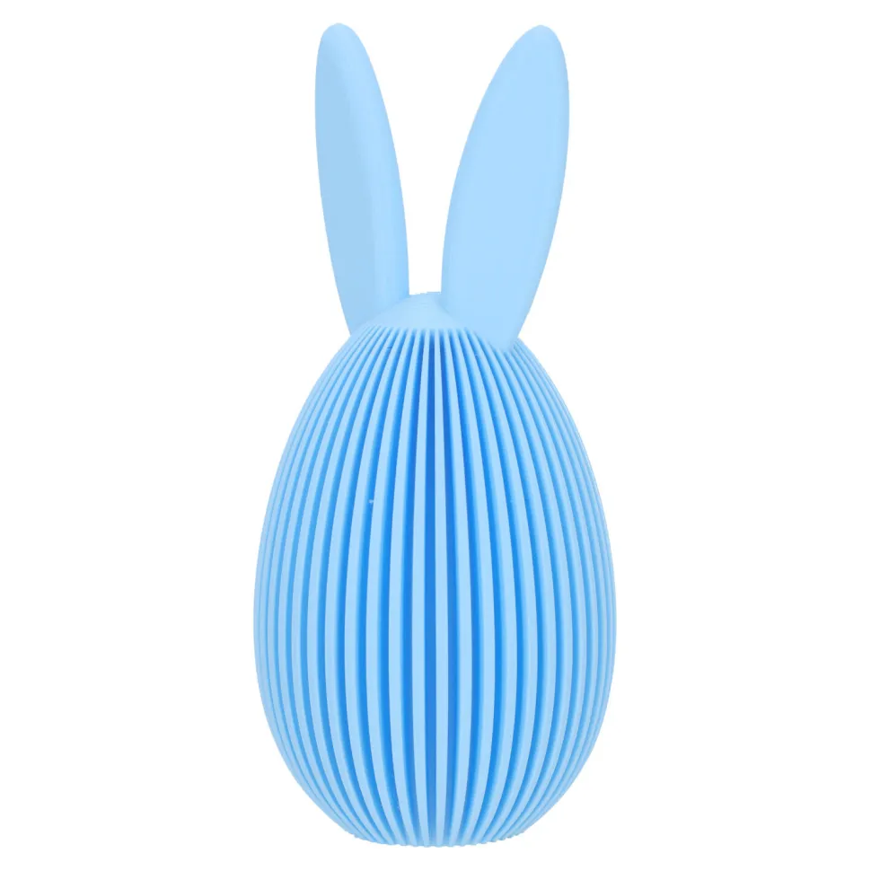 Zestaw 2 figurek wielkanocnych jajek niebieskie i różowe