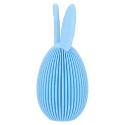 Zestaw 2 figurek wielkanocnych jajek niebieskie i różowe